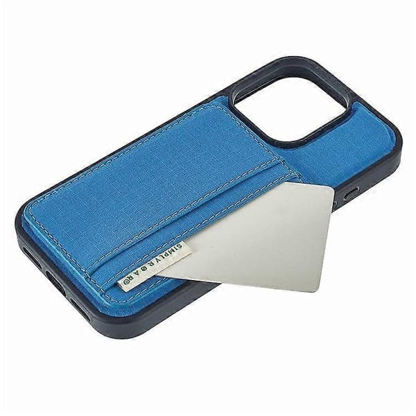 Etui til iPhone 16 Pro Max med kortholder, støttefod og retro læderbagside
