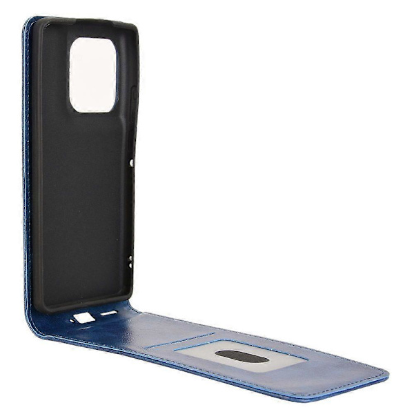 För Motorola Edge 50 Ultra 5G/ Moto X50 Ultra 5G Fodral med Kortplats Magnetisk Vertikal Flip Läder Telefonskal
