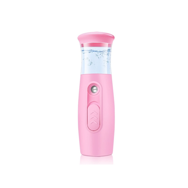 Praktisk Ansiktsspray Bärbar Luftfuktare Vit Ansiktsspraymaskin Bärbara Luftfuktare Rosa YEMAESRE