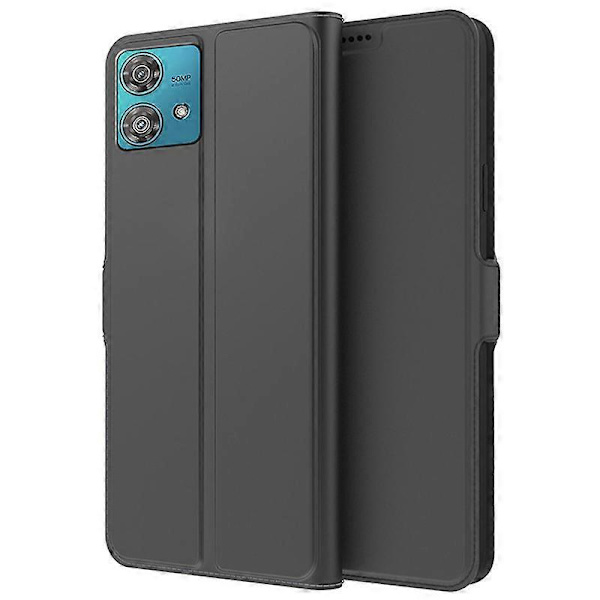 För Motorola Edge 40 Neo 5G Skal TPU Läder Telefonskal med Innerfoder