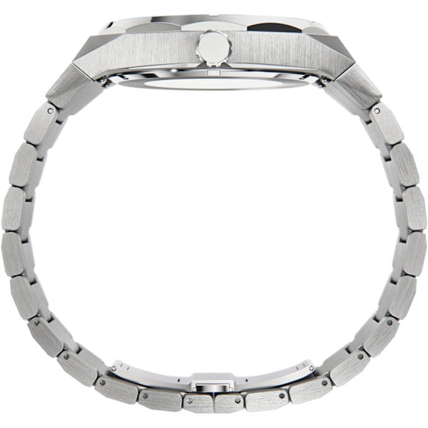 Lyxig klocka för män, stjärnklar himmel, herrklockor i rostfritt stål, högkvalitativ frostad klocka, självlysande, japansk kvarts, stilren, vattentät armbandsur för män