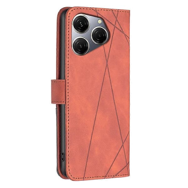 Transsion Læder Etui til Tecno Spark 20 Pro, Wallet Flip Cover