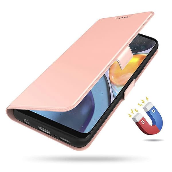 För Motorola Edge 40 Neo 5G Skal TPU Läder Telefonskal med Innerfoder