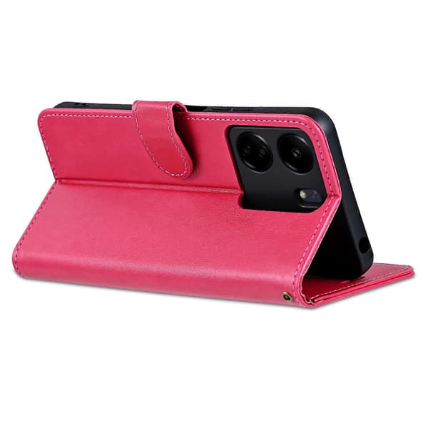 För Xiaomi Redmi 13C/ Poco C65 4G Anti-fall Läderfodral Plånboksfodral