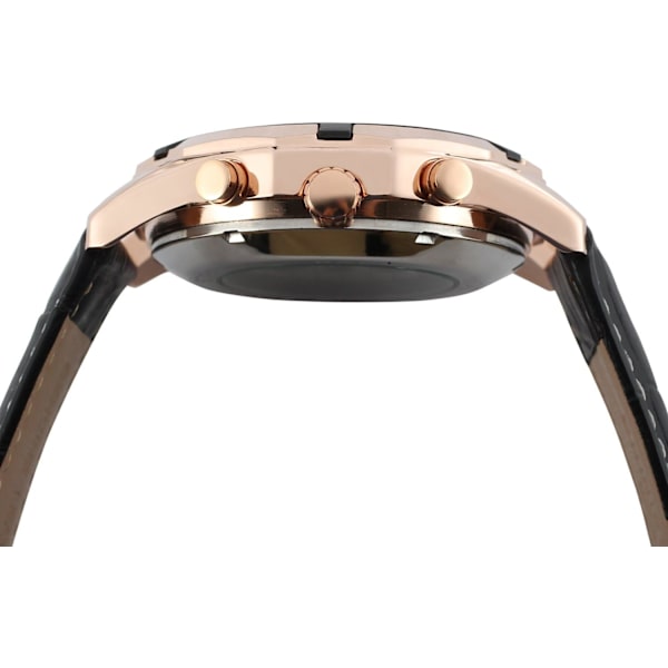Herrklocka med automatisk uppdragning, Original Tourbillion, kalender, läderarmband FSG340M3T4