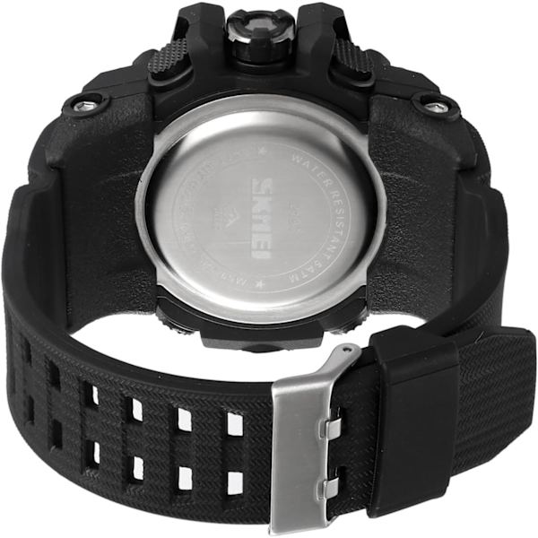Digital Klocka Herr Sportklockor Stor Urtavla Vattentät Utomhus Stoppur Armbandsur för Män med LED Bakgrundsbelysning/Alarm/Datum