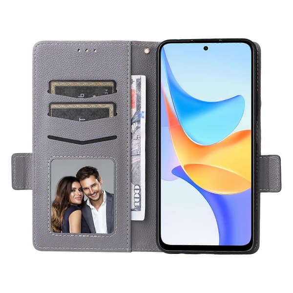 Lychee Tekstur Magnetisk Læder Etui til Honor X7b 4G/Play 50 Plus 5G/Play 8T 5G