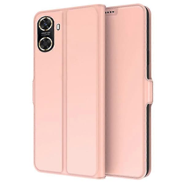 Til Huawei Enjoy 60 Telefoncovers Kortholder Foldbart Stativ PU Læder+TPU Cover
