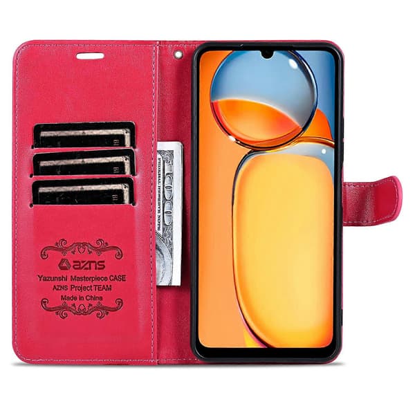 For Xiaomi Redmi 13C/ Poco C65 4G Anti-fall Leather Case Wallet Cover
