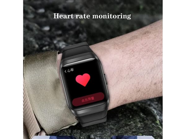 Smartklockor 1,69 tums HD-pekskärm IP68 Vattentät Fitness Tracker för Android Iphone