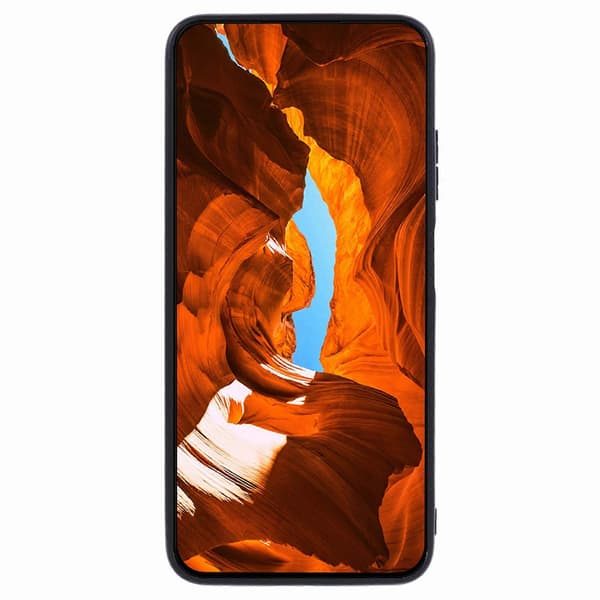 För Huawei nova 12 5G Mobilskal Slimmad Passform Läder Retro Textur Baksida