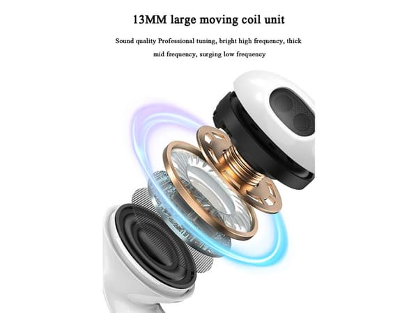 Premium Bluetooth Stereo Mute Hörlurar Svart