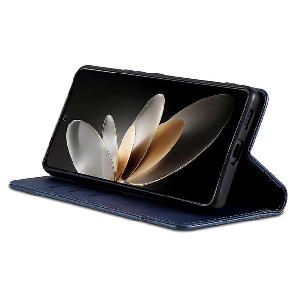 Magnetisk lommebok i lær til Huawei nova 12 Pro 5G