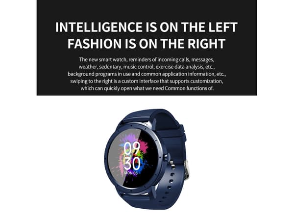 Älykellot Fitness Tracker Vedenpitävä IP68 Harmaa