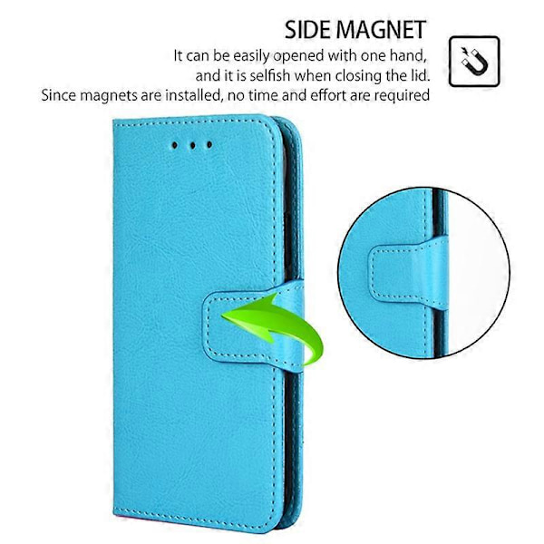 Reptåligt TPU+PU Läder Ställ Telefonfodral för OPPO A38 4G / A18 4G, Plånboksdesign