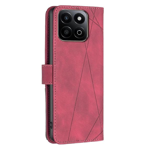 För Honor X7c 4G/200 Smart 5G Läderfodral Plånboksställ