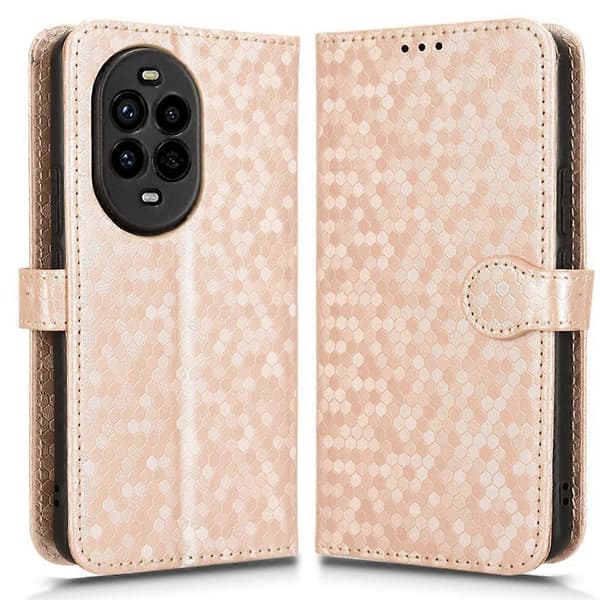 Plånboksfodral för Huawei nova 13 Pro 5G, prickmönstrat PU-läder telefonskal