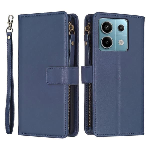 BF Style-19 Läderfodral med Lås för Xiaomi Redmi Note 13 Pro 4G, Flip Plånboksfodral