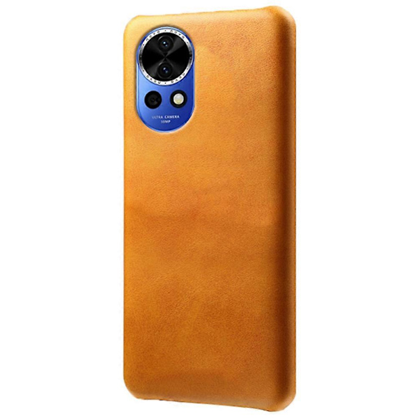 För Huawei nova 12 Pro 5G Mobilskal Dammtätt Anti-repa PU Läderbelagt PC-skydd