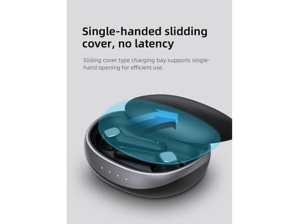 Brusreducerande Bluetooth-hörlurar för samtal, vita