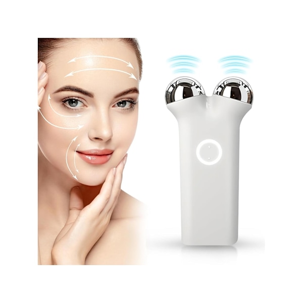 Mikroströms Ansiktsapparat Släta Ut Rynkor Hudåtstramning USB Uppladdningsbar Anti-Aging Ansiktsmassage Lyftande YEMAESRE