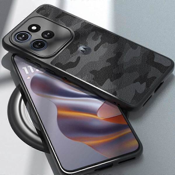 Skal för Motorola Edge 50 Neo 5G/S50 5G TPU+PC Stöttåligt Robust Telefonskydd Kameraskydd