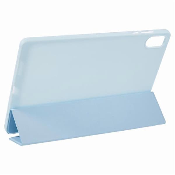 PU Läderfodral + Silikon Trippel Tabletstativ Kompatibelt med Honor Pad X9 / Pad X8a