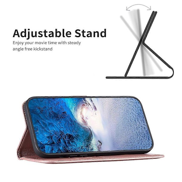 PU Läderfodral för Tecno Spark 20 Pro Transsion, Plånboksfodral