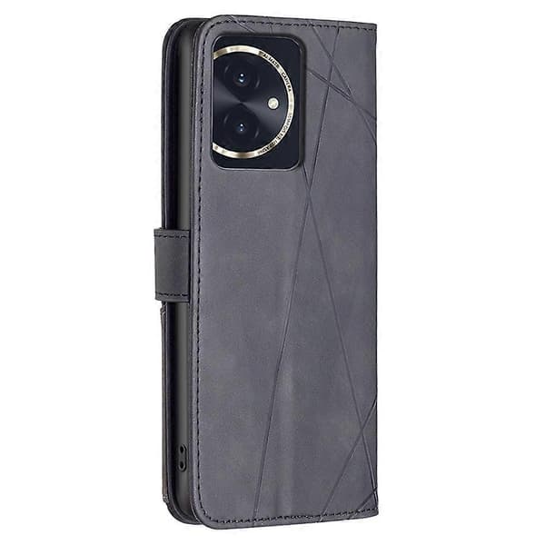 Tryckt Läder Telefonfodral för Honor 100, Skyddande Plånboksfodral