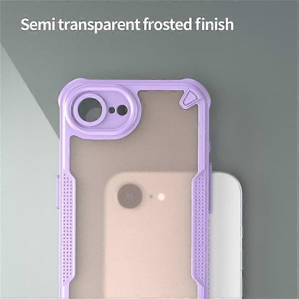 Matt hybrid bakdeksel til iPhone SE (2025)