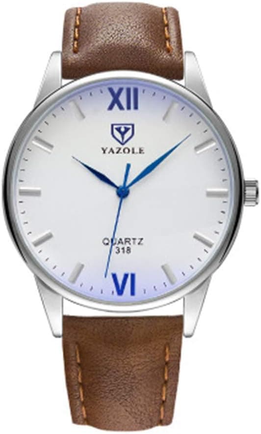 Mode Affärs Armbandsur Herrklocka Känd Hanklocka Hodinky Herr Quartz Klocka 318