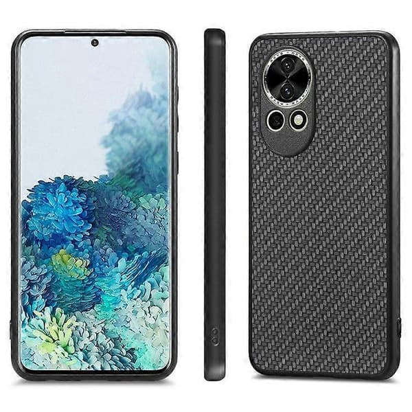 För Huawei nova 13 5G Skal Kolfibertextur PU Läder + PC + TPU Mobilskal