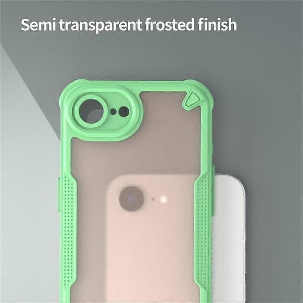 Matt hybrid bakdeksel til iPhone SE (2025)