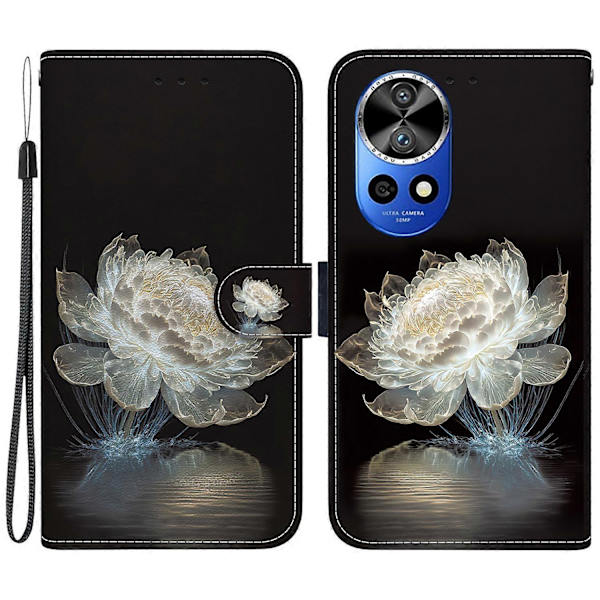 Läderfodral med mönster och plånboksfunktion för Huawei nova 12 Pro 5G/ 12 Ultra 5G