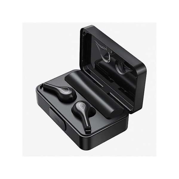 Ingen Snabbladdning Usb-C Gaming Bluetooth Hörlurar Svart