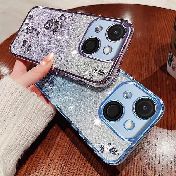Blomst TPU Fleksibelt Gradient Telefoncover til itel A50C