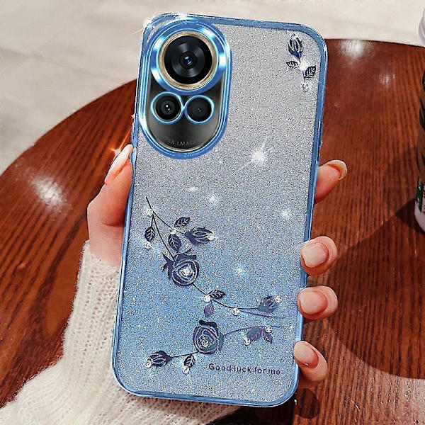 Skal för Huawei nova 13, blommigt TPU, flexibelt gradient mobilskal