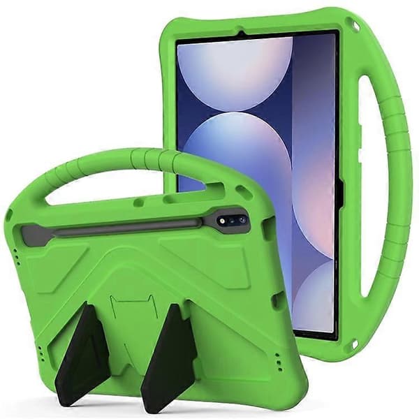 EVA-etui kompatibelt med Samsung Galaxy Tab S10+ med stropp og stativ, egnet for barn