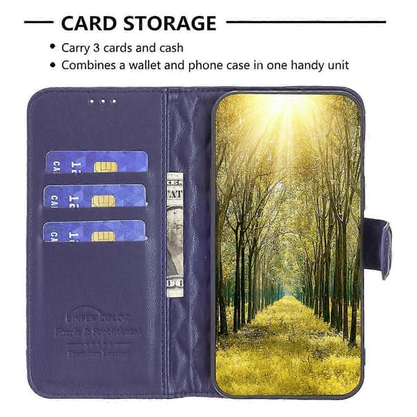 PU Læder Etui til Tecno Spark 10 Pro, Tegnebogsdesign Telefoncover