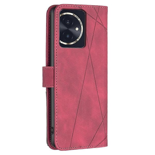Tryckt Läder Telefonfodral för Honor 100, Skyddande Plånboksfodral