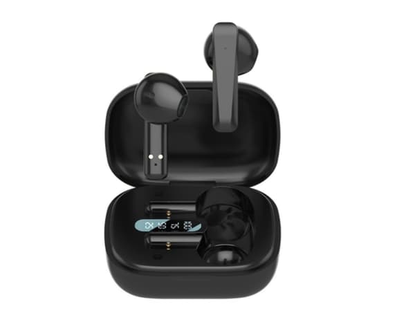 True Wireless Bluetooth Hörlurar Svart