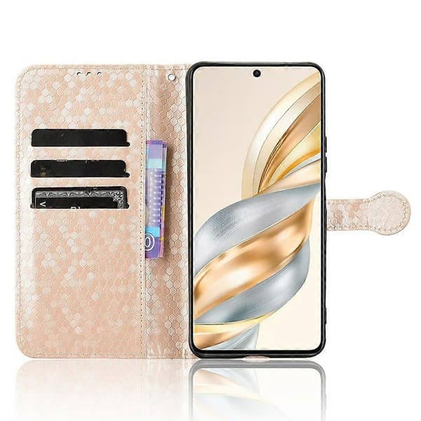 Honor X9c Smart 5G/X60 5G Prikket PU Læder Wallet Case