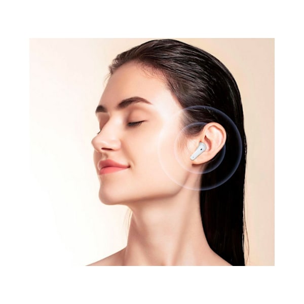 TWS Super Sound Lång Batteritid Bluetooth Vattentäta Hörlurar Svart