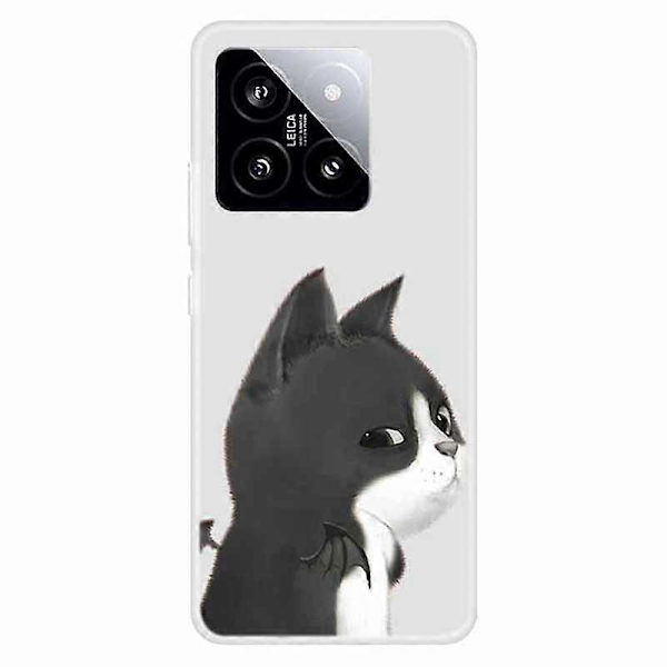 Anti-fall Mönstertryck TPU Skyddsfodral för Xiaomi 14