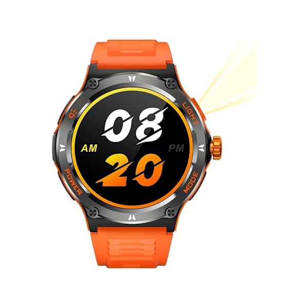 Kt76 Utomhus Sport Smartklocka 1.53 Tums HD Touchskärm 3ATM Vattentät Multifunktionell Klocka