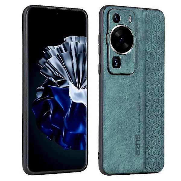 Baksida för Huawei P60/P60 Pro Tryckt PU Läder TPU Belagt Telefonskal