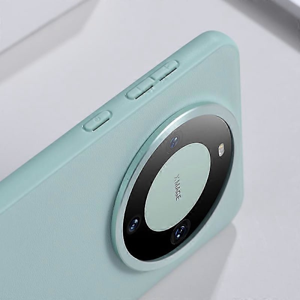 För Huawei Mate 60 Pro Skal Slim-Fit TPU+PU Läder Telefonskal