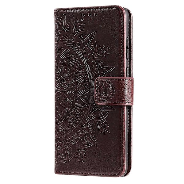 Plånboksfodral Mandala Blomma Läder Telefonskal för Motorola Edge 50 Fusion 5G