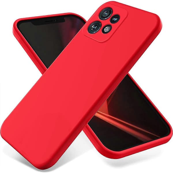 Flytande silikonfodral med grepp för Motorola Edge+ (2023)