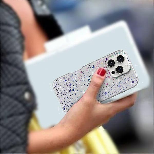 För iPhone 16 Pro Max Mobilskal IMD Mönstertryck PC TPU Mobiltelefonskydd